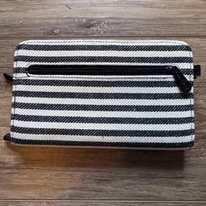 Thirty-one Striped Black and White Wallet